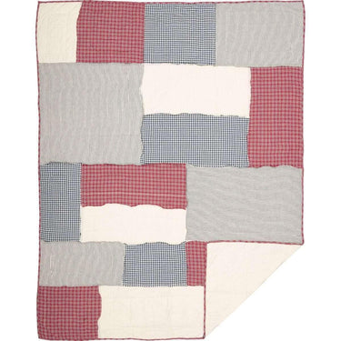 Hatteras Patch Twin Quilt 68Wx86L VHC Brands - The Fox Decor